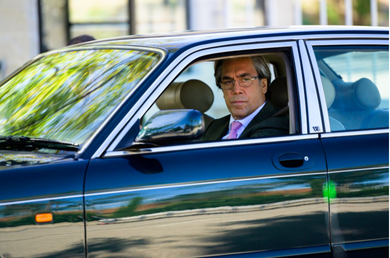 Ein Blick aus dem Jaguar - Blanco (Javier Bardem) und der Verlust der Macht.