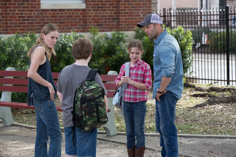 Eltern (J. Statham, K. Bosworth) im Clinch: Alles wegen der Kinder.