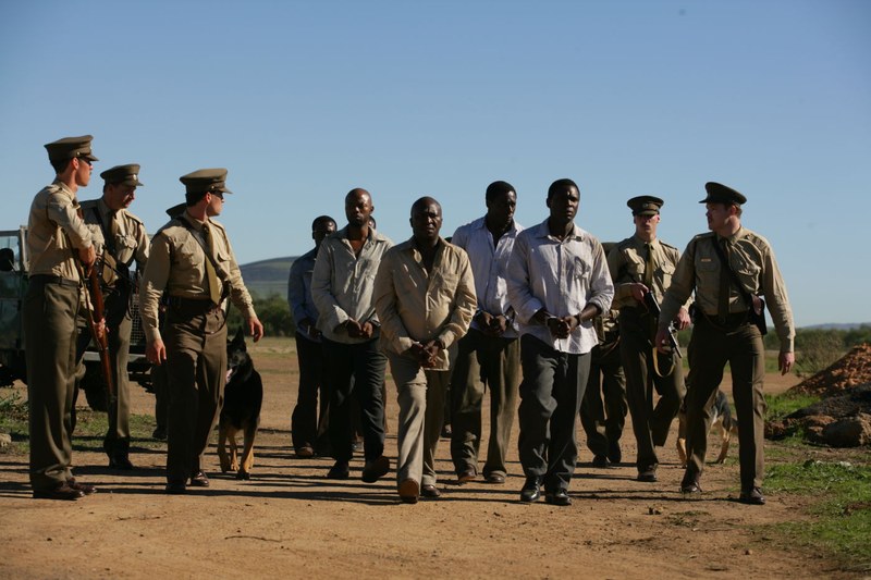 Eisiger Empfang auf Robben Island: Hier werden Sie den Rest Ihres Lebens verbringen.