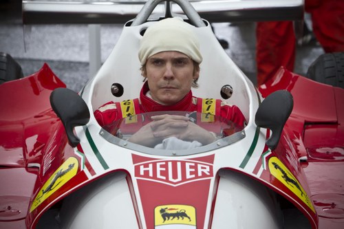 Siegernatur, Tüftler, Rattengesicht: Niki Lauda (Daniel Brühl)
