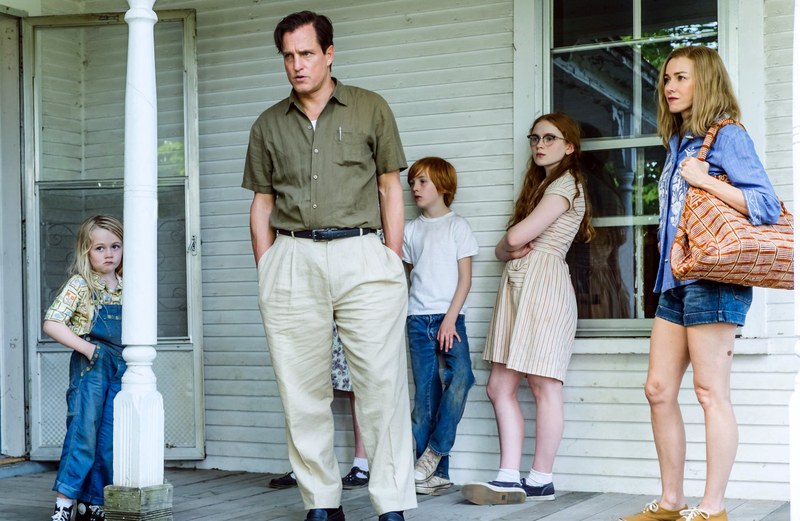 Woody Harrelson als skrupelloses Familienoberhaupt, das am Ende reingewaschen wird.