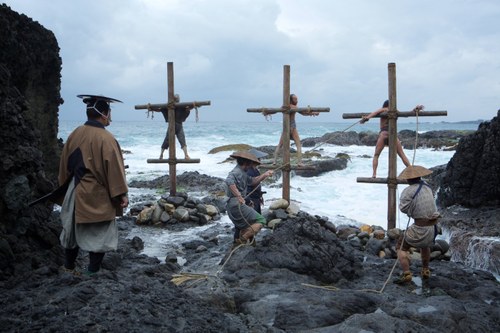 Auf dem Kreuz in der Meeresbrandung: Bei Scorsese wird oft gestorben für den Glauben.