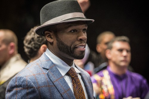 Curtis "50 Cent" Jackson, etwas zu kurz gekommen in der Rolle des greedy manager.