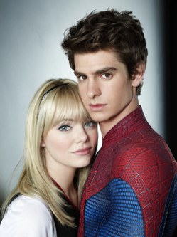 Spider-Man mit eingeweihter Freundin: Andrew Garfield und Emma Stone.
