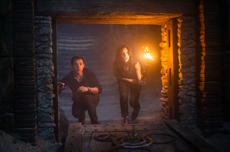 Tom Holland und Sophia Ali in geheimen Kammern. „Uncharted" bedient sich der Mechanik bekannter Abenteuerwelten.