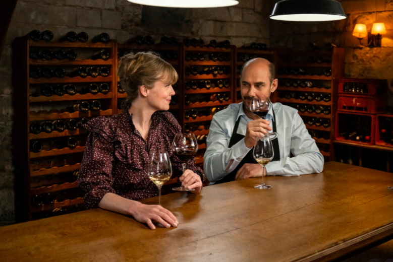 Kulturnation Frankreich: man lernt: für jeden Anlass den richtigen Wein.