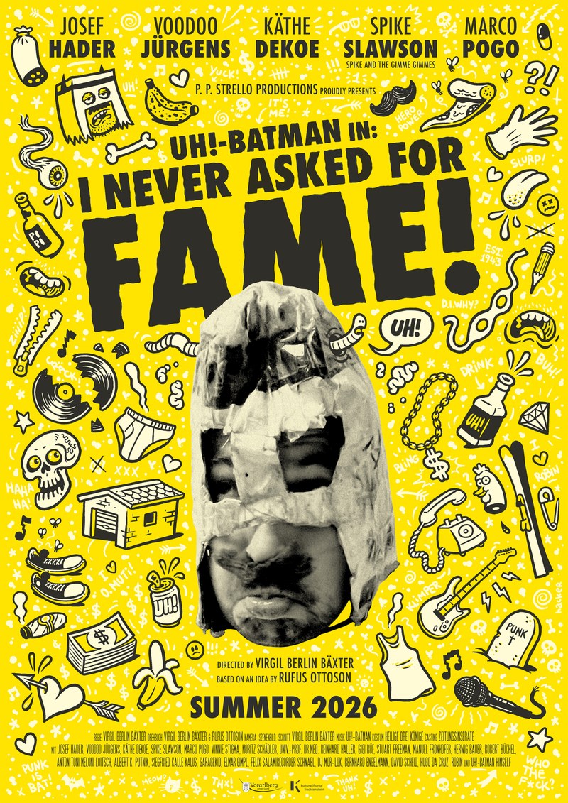 Filmplakat zur Dokumentation „I Never Asked For Fame!“