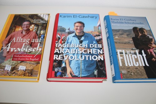 3 Bücher und 20 Jahre Zeitzeugenberichte von Karim El-Gawhary