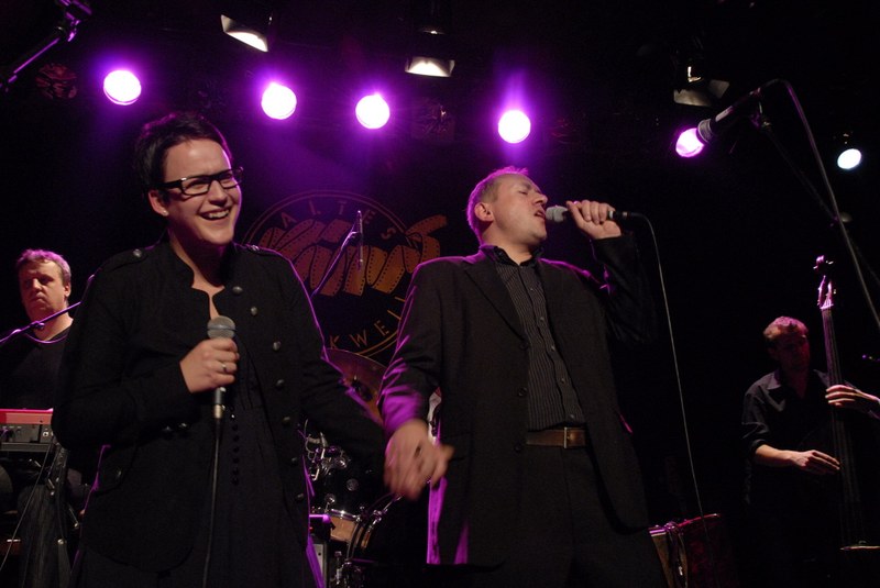 Martina Breznik und Bernie Weber