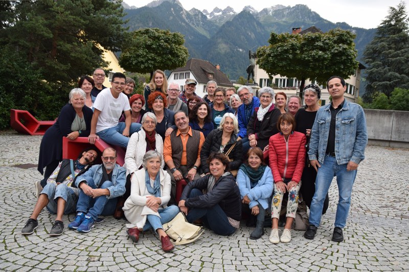 Das Siegerprojekt "1001 Heimat" wird von 100 Zugewanderten und 40 Mitgliedern des Kontaktchores in direkter persönlicher Begegnung erarbeitet (Foto: Brigitte Theisen)
