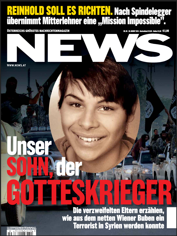 Dschihad: Heiliger Krieg - auch - um die Zeitschriftenkunden an den Kiosken