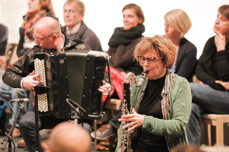 Pascal Contet und Carol Robinson