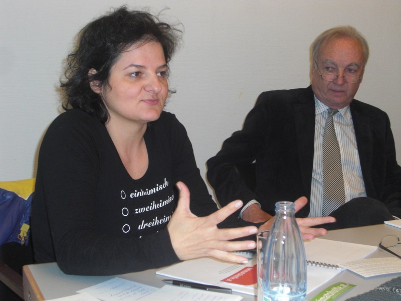 Renate Djukic und Dr. Guntram Lins erklärten ihr Projekt