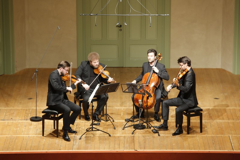 Das Goldmund-Quartett spielte zum ersten Mal bei der Schubertiade. (Foto: Schubertiade)