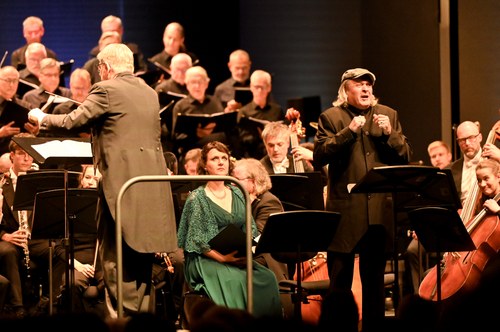 Der Bass Huub Claessens verkörperte die Figur des Peer Gynt (Foto: Lilli Löbl)