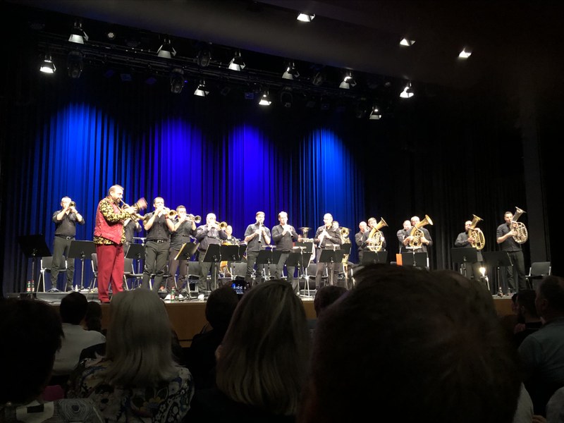 Die „Blasmusik Supergroup“ in der Kulturbühne AmBach Götzis