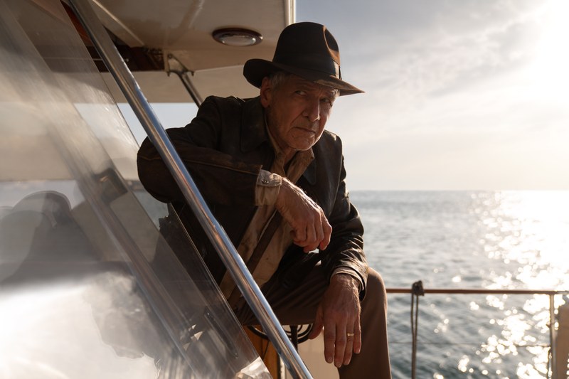 Skeptischer Blick in die Zukunft: Harrison Ford als alter Indiana Jones.