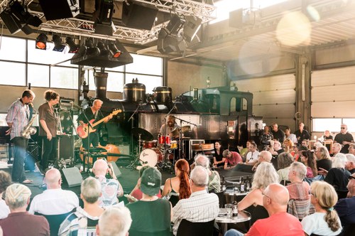 John Dikeman, Luis Vicente, John Edwards und Hamid Drake - ein Dreamteam der freien Improvisation (Foto: Stefan Hauer)