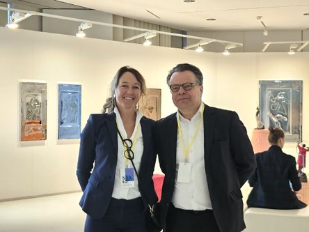 Judith Reichart u. Renger van den Heuvel an der Stage Bregenz