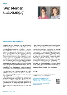 Editorial Mai 2024