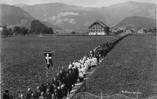 Leichenzug Jodok Fink 1929      © Bregenzerwald Archiv