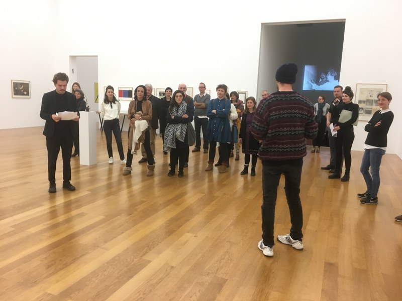 Eine "Wander"-Lesung im Vaduzer Kunstmuseum