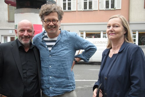 Robert Schneider, Franzobel und Marie-Rose Cerha-Rodewald (Theater am Saumarkt)