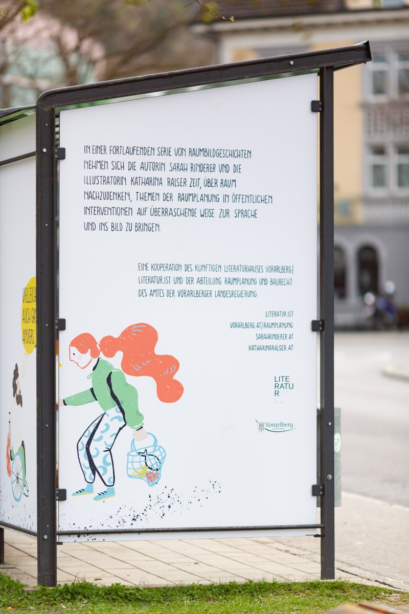 Literatur und Kunst vermitteln Raumplanung und Siedlungsentwicklung (alle Fotos: Frauke Kühn)