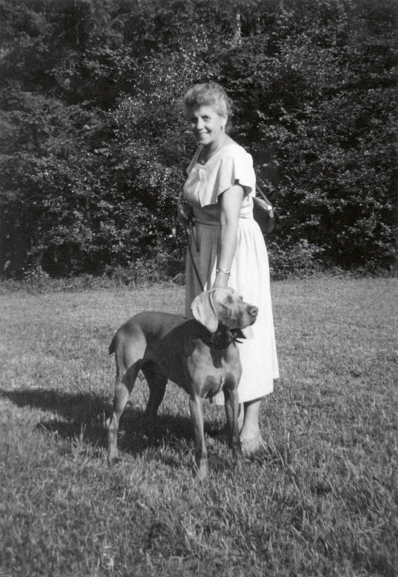 Eine der letzten Aufnahmen von Maria Stromberger aus dem Jahr 1954  © Anna Pyś-Czechowicz, Rzeszów