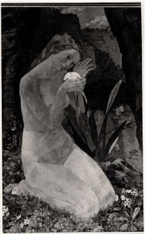 Die gesuchte Blume (1935), Öl auf Leinwand, 98 x 72 cm
