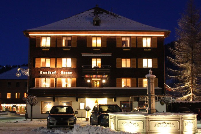 Der Gasthof Krone in Hittisau