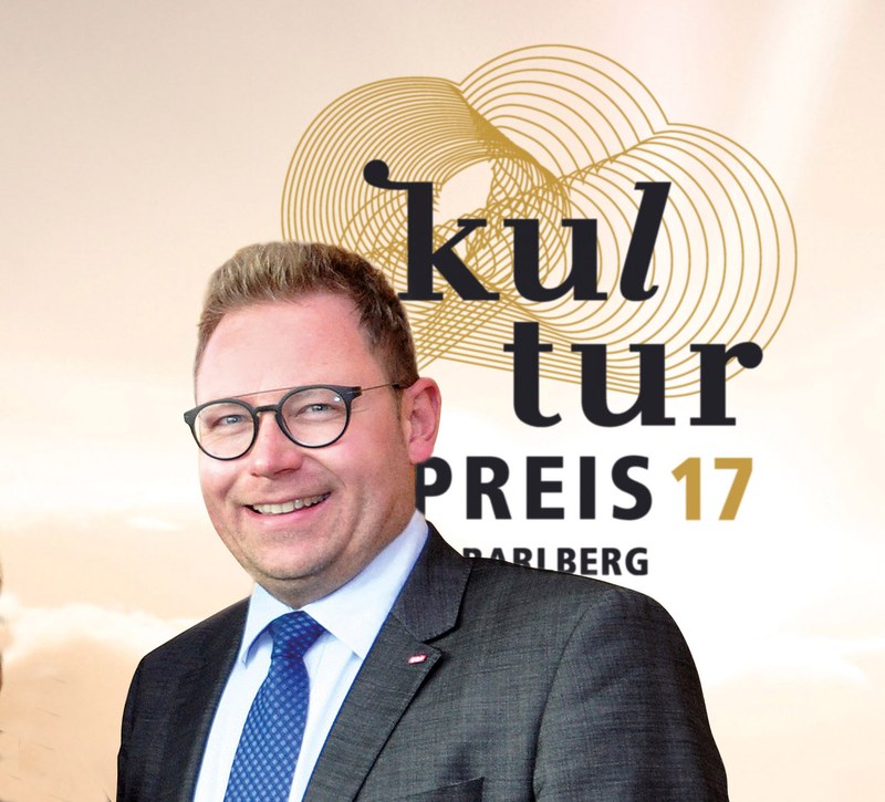 ORF-Landesdirektor Markus Klement bei der Pressekonferenz zum Vorarlberger Kulturpreis 2017. Angesichts seines Umgangs mit der Kultur im eigenen Haus vergeht vielen das Lachen. (Foto:Sparkasse Bregenz)
