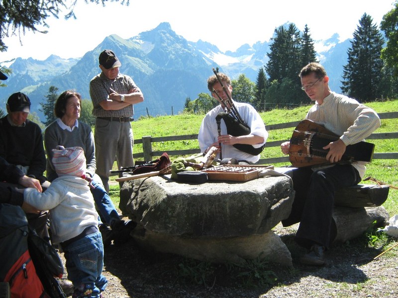 Das „Abschluss-Konzert" im Grünen