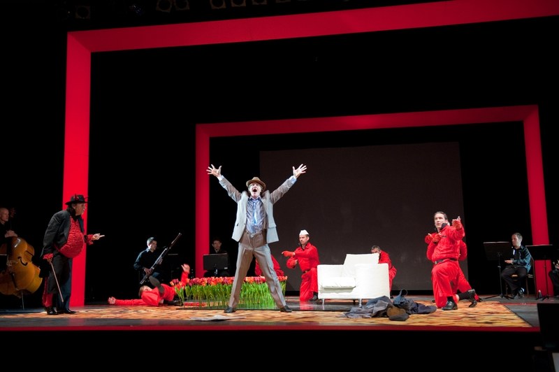 Der Soldat wird zum Geldscheffler © Feldkirch Festival