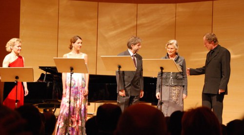 "Amicanto" wurde begleitet von der Pianistin Breda Zakotnik