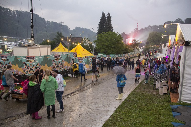 Ein wunderschönes Gelände, familiäre Stimmung und hochkarätige Bands