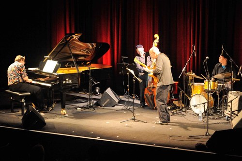 Das Michael Mussilami Trio featuring Peter Madsen (alle Fotos: Stefan Hauer)