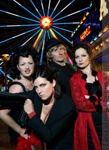 Freihaus 4 sind (v.l.) Tini Kainrath, Melissa Coleman, Sigi Finkel und Monika Lang.