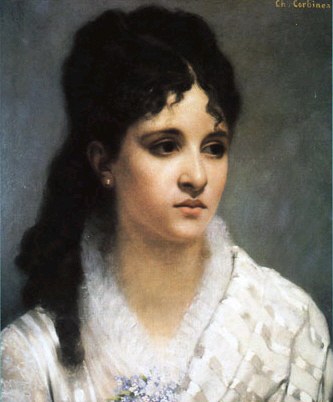Mélanie Bonis (1858 - 1937) im Alter von 17 Jahren