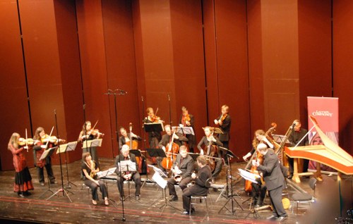Die historische Aufführungspraxis der "Lautten Companey Berlin" und modernes Saxophonquartett wurden bei "DornbirnKlassik" beziehungsreich verwoben