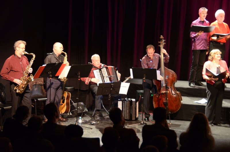 Die Band „Steps to heaven" bot Abwechslung und Klangstütze