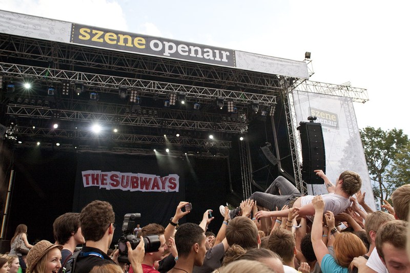 The Subways gaben Gas und gaben sich publikumsnah