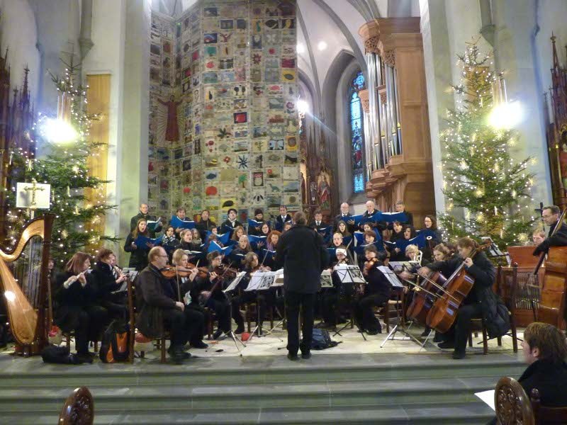 Die geschlossene, sorgfältige ausgefeilte Interpretation von "Der Stern von Bethlehem" verfehlte auch in der Frastanzer Pfarrkirche seine Wirkung nicht