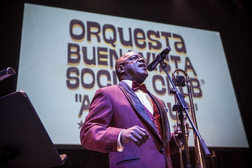 Posaunist und Sänger Jesus Ramos führt das Orquesta Buena Vista Social Club