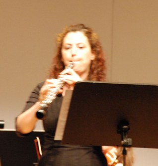 und Sonja Reinthaler-Eberle an der Oboe
