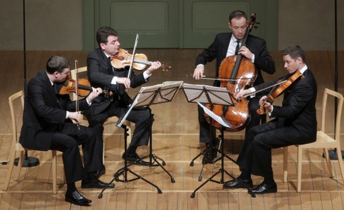 Das "Jerusalem Quartet" kristallisierte die Ausdrucksgehalte der drei Streichquartette vieldeutig heraus. (Foto: Schubertiade)