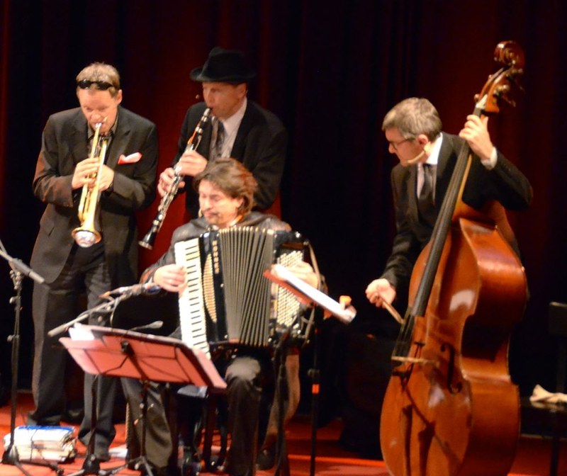 Stefan Dünser, Martin Schelling, Goran Kovacevic und Martin Deuring musizierten mit Freude und Leidenschaft.