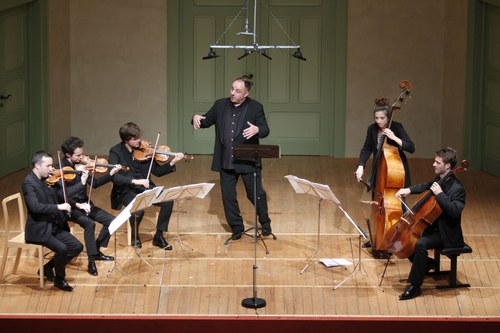 Der Bariton Matthias Goerne, das Quatuor Ebène und Laurène Durantel zogen mit ihren Liedinterpretationen das Publikum in ihren Bann. (Fotos: Schubertiade).