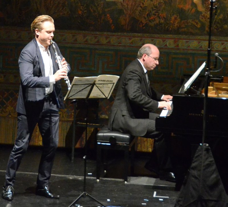 Musiziert wurde in kleinen Besetzungen...