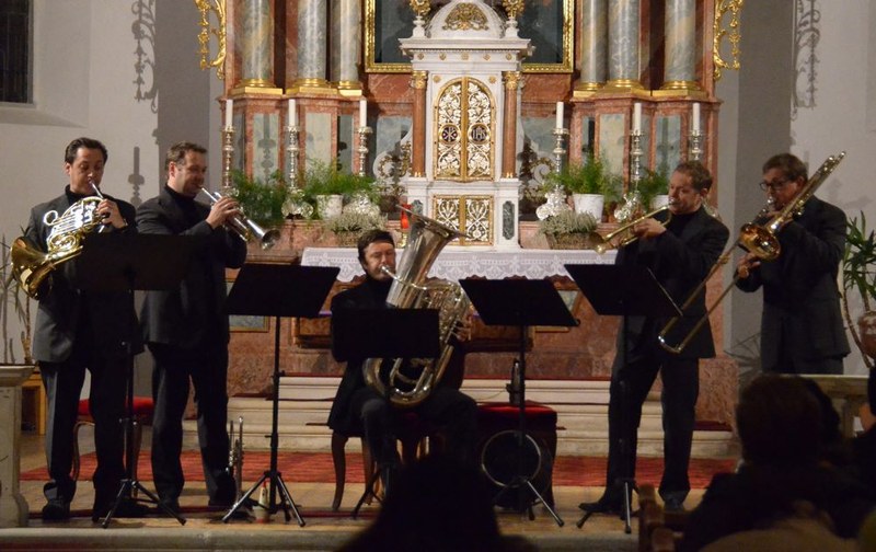 Das "Sonus Brass Ensemble" spielt Barockes und Traditionelles zur Vorweihnachtszeit.